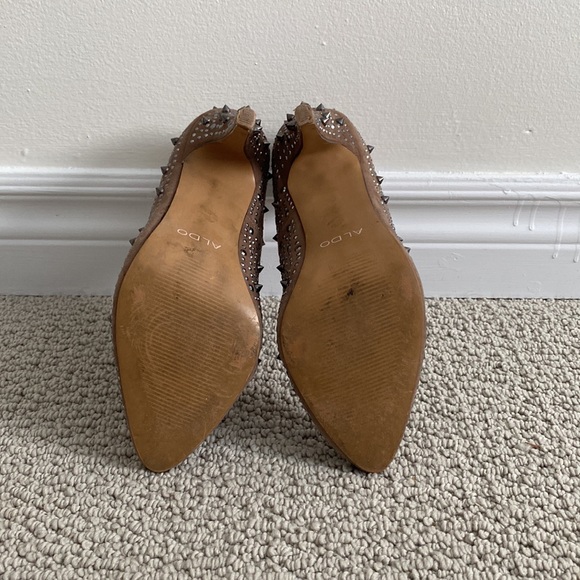 Aldo nude studded heals - Picture 5 of 5